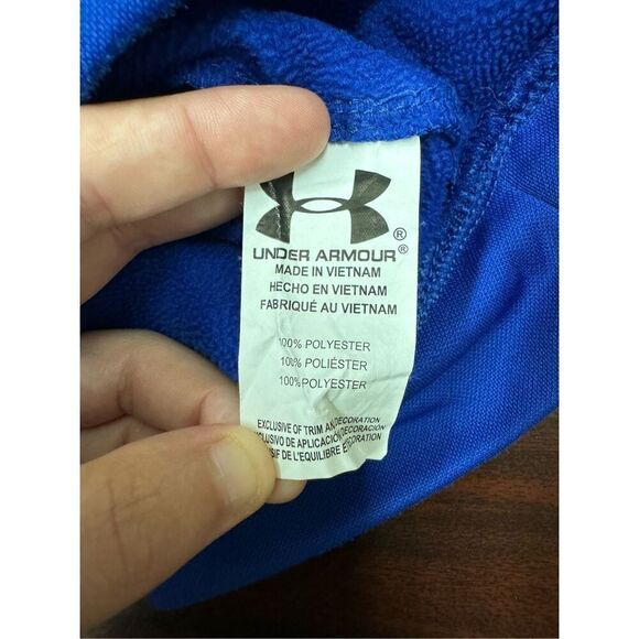 Under Armour Boys Size 4 Blue Hoodie - Picture 5 of 5